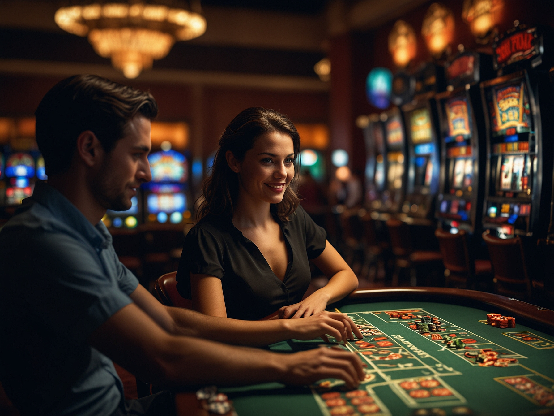 Baner gier Vibe Kasyno z automatem i krupierem