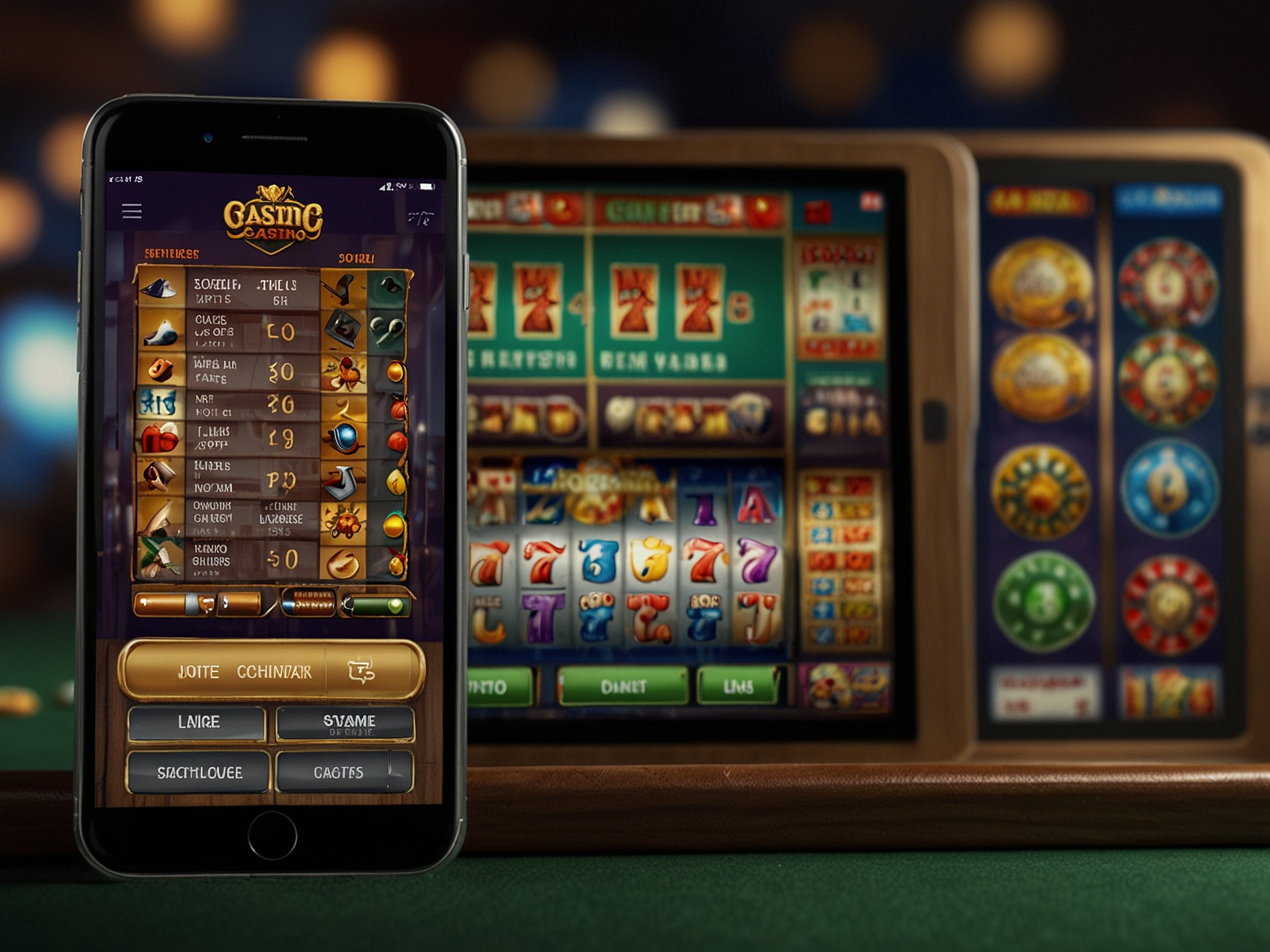 Podgląd aplikacji mobilnej Vibe Kasyno